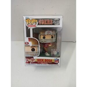 NICK BOSA - San Francisco 49ers Funko Pop! NFL #297 Collectible Vinyl W/ Pro